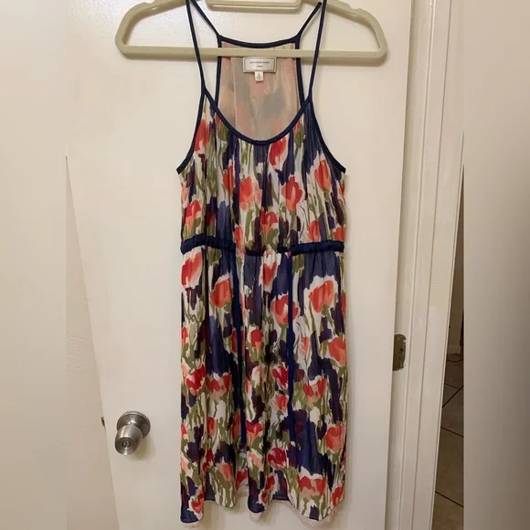 Moulinette Soeurs Pond Reflections Silk Dress Sz 6 - Picture 7 of 7